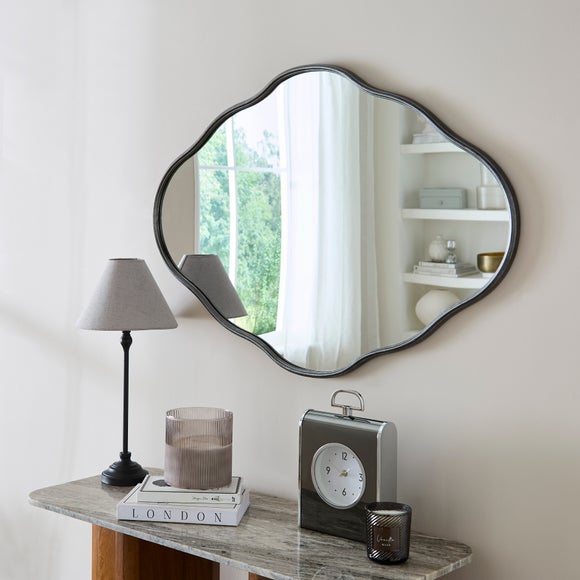 Frances Antique Effect Pond Wall Mirror