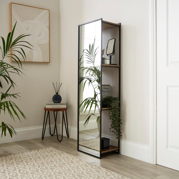 Click to view product details and reviews for Fulton Mirrored Shelving Unit.