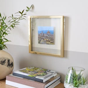 Floating Oversized Mount Square Photo Frame