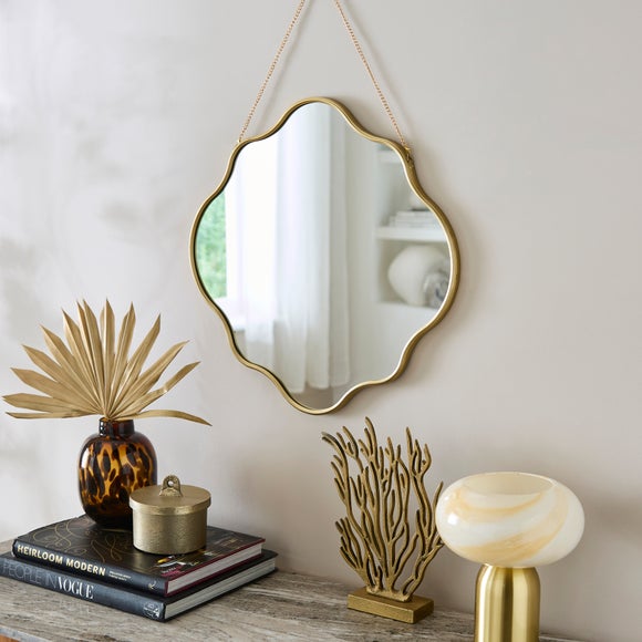 Frances Hanging Chain Pond Wall Mirror