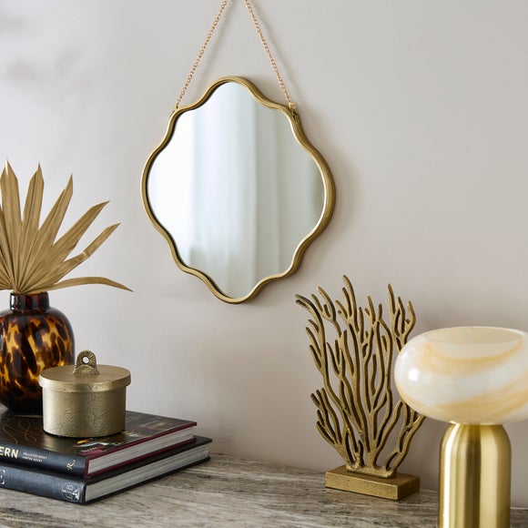 Frances Hanging Chain Pond Wall Mirror