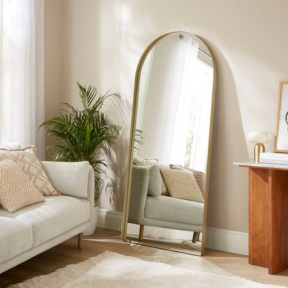 New York Arched Full Length Leaner Mirror