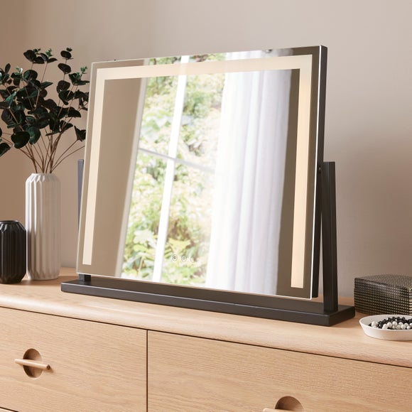 Rectangle Light Up Dressing Table Mirror