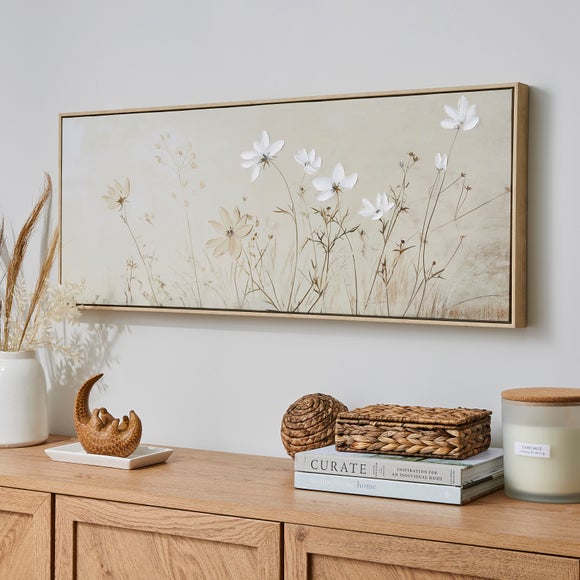 Chiltern Wildflowers Framed Canvas