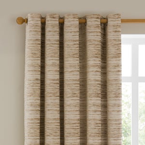 Brancaster Chenille Eyelet Curtains