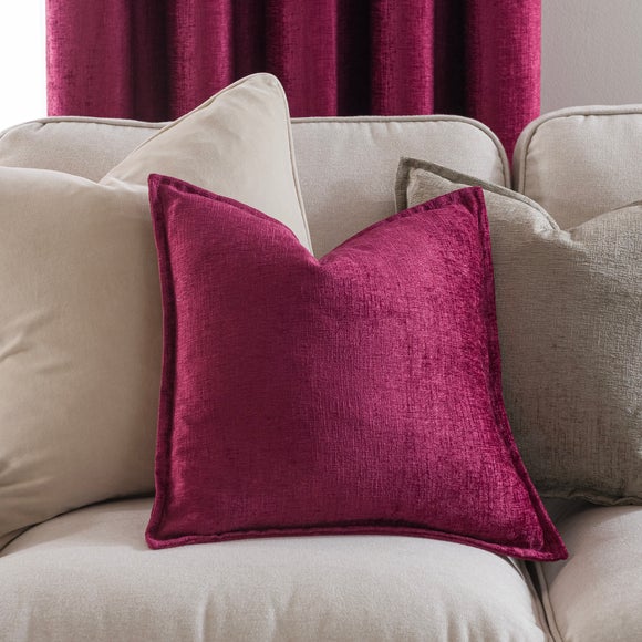 View Chenille Square Oxford Cushion View Chenille Square Oxford Cushion