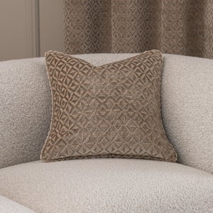 Diamond Geometric Velvet Cushion