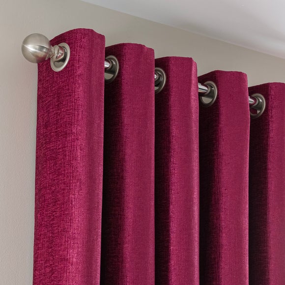Click to view product details and reviews for Chenille Eyelet Curtains.