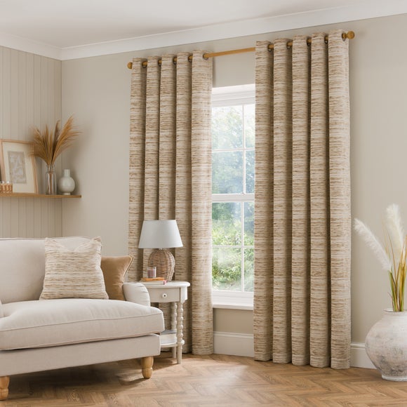 Photo 2 of Brancaster Chenille Eyelet Curtains Photo 2 of Brancaster Chenille Eyelet Curtains