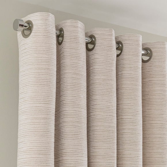 Hemmingway Chenille Eyelet Curtains