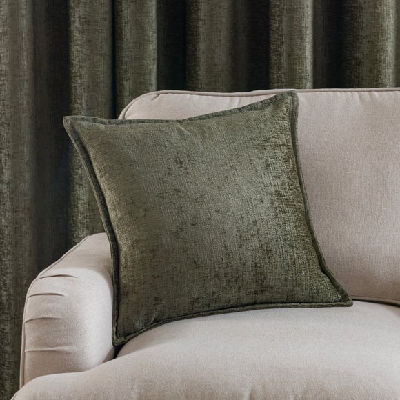 View Chenille Square Oxford Cushion View Chenille Square Oxford Cushion