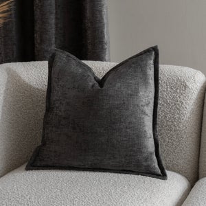Chenille Square Oxford Cushion