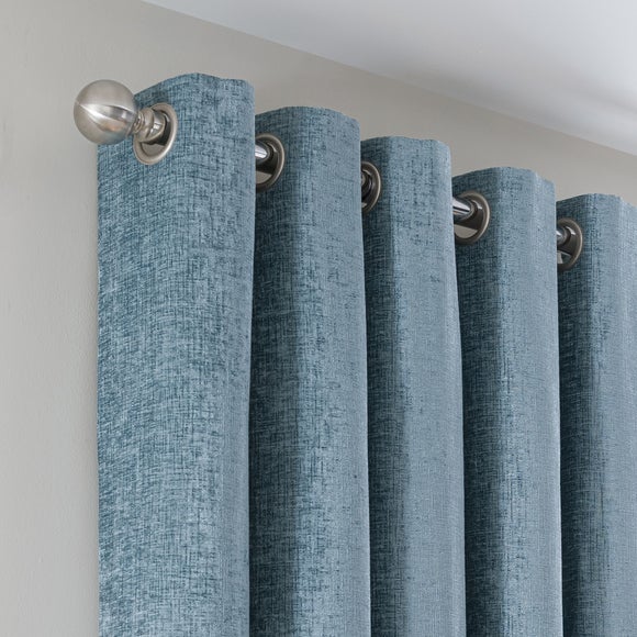 Chenille Eyelet Curtains