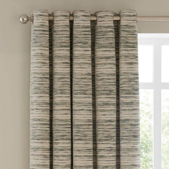 Brancaster Chenille Eyelet Curtains