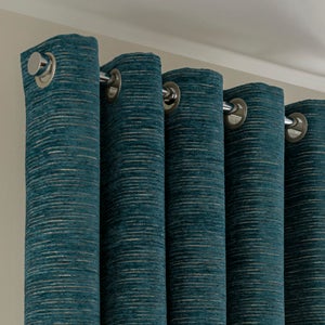 Hemmingway Chenille Eyelet Curtains
