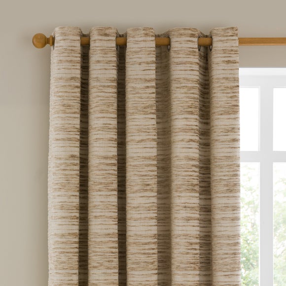 Brancaster Chenille Eyelet Curtains