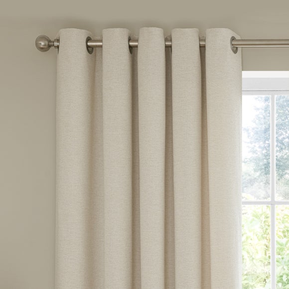 Sorrel Boucle Eyelet Curtains