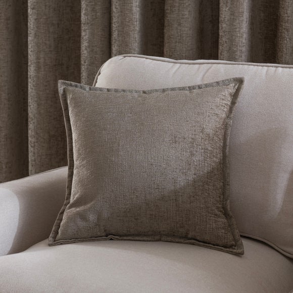 View Chenille Square Oxford Cushion View Chenille Square Oxford Cushion