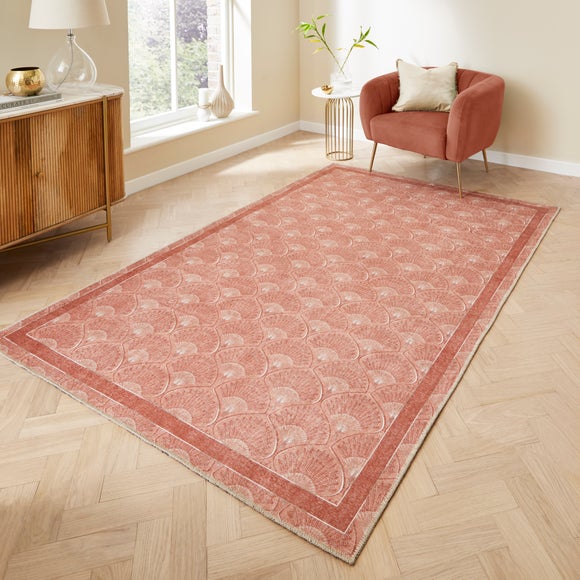 Catherine Lansfield Deco Peacock Rug