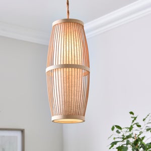 Kiva Bamboo Easy Fit Pendant Shade
