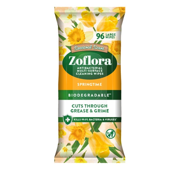 Zoflora Spring Time Cleaning Wipes