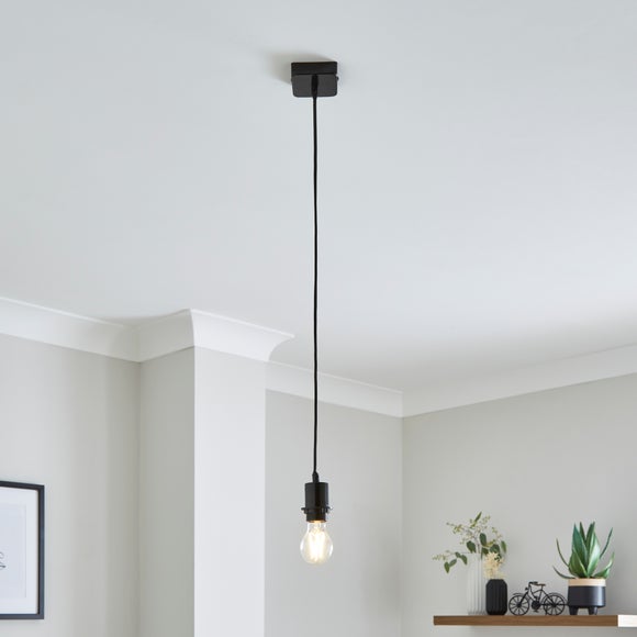 Roe Square Plate Adjustable Flex Ceiling Light Cable
