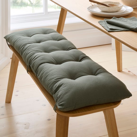 Esme Washed Cotton Bench Pad