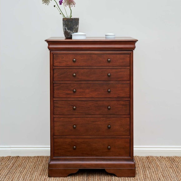 View Willis And Gambier Antoinette Tall 6 Drawer Chest View Willis And Gambier Antoinette Tall 6 Drawer Chest