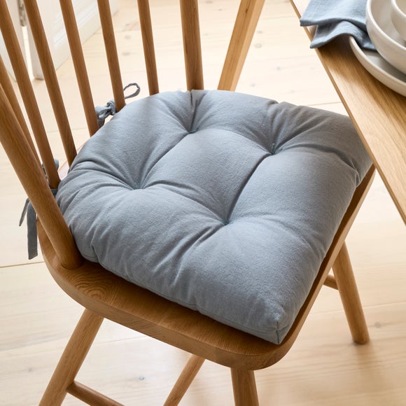 Esme Washed Cotton Round Back Seat Pad
