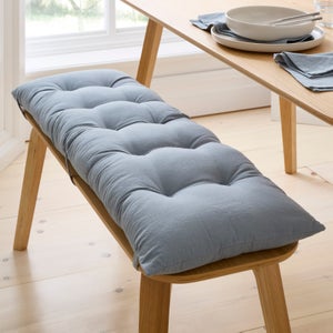 Esme Washed Cotton Bench Pad
