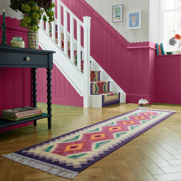 Sophie Robinson Candy Kilim Wool Runner