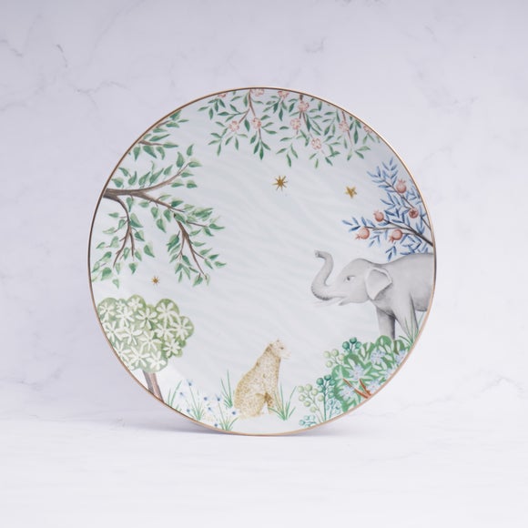 Folk Trees Side Plate