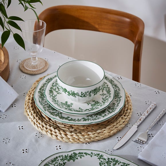 View Georgina Porcelain 12 Piece Dinner Set View Georgina Porcelain 12 Piece Dinner Set