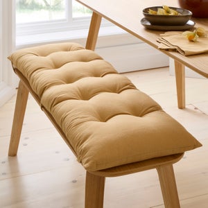 Esme Washed Cotton Bench Pad