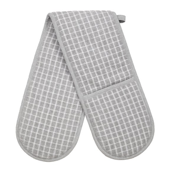 Portobello Checked Double Oven Glove