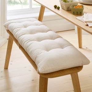 Esme Washed Cotton Bench Pad