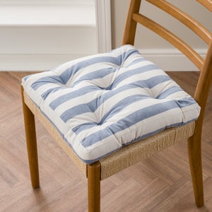 Striped Square Seat Pad