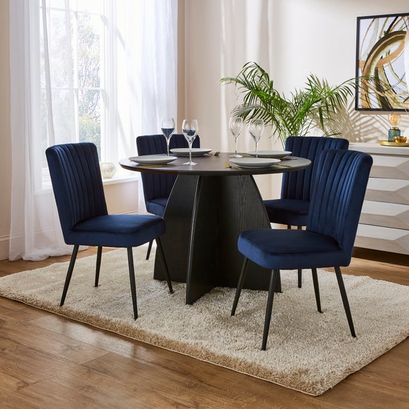Taylor Dining Chair, Velvet