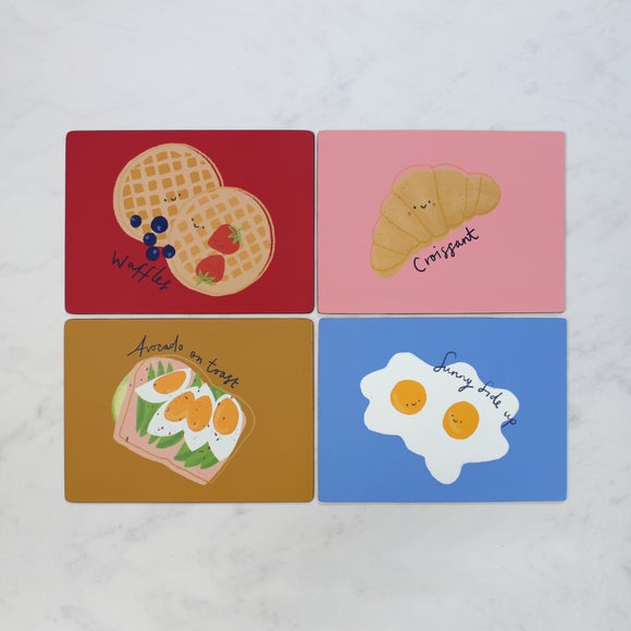 Brunch Set of 4 Placemats