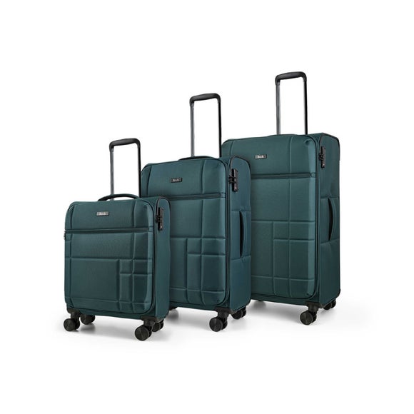 Rock Luggage Tokyo Set of 3 Soft Shell Suitcases
