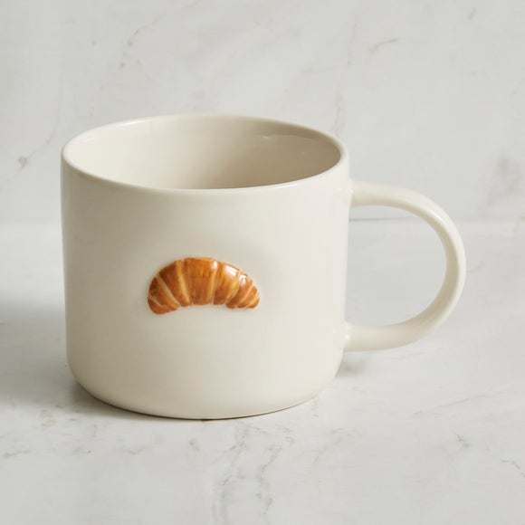 Croissant Stoneware Mug