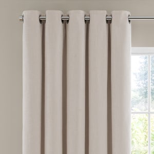Chenille Ultra Blackout Eyelet Curtains