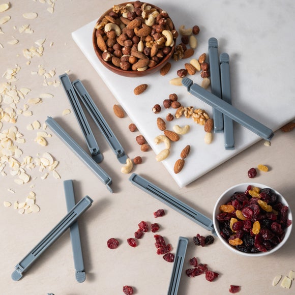 Set of 12 Long Bag Clips