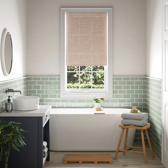 Wexford Linen Look Moisture Resistant Daylight Roller Blind