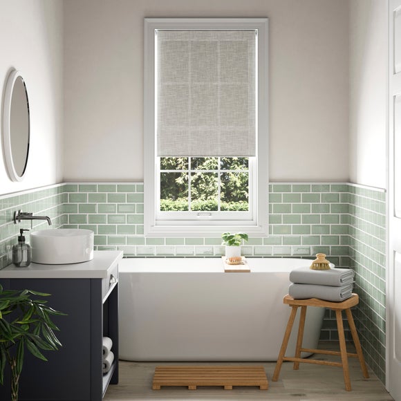 Wexford Linen Look Moisture Resistant Daylight Roller Blind