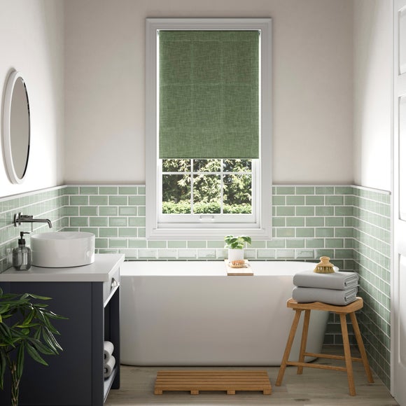 Wexford Linen Look Moisture Resistant Daylight Roller Blind