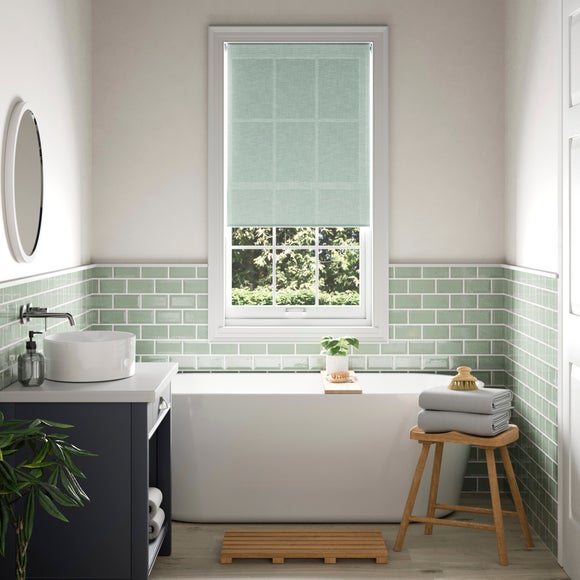 View Wexford Linen Look Moisture Resistant Daylight Roller Blind