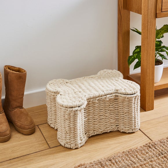 Click to view product details and reviews for Bone Shaped Rope Storage Basket. Click to view product details and reviews for Bone Shaped Rope Storage Basket.