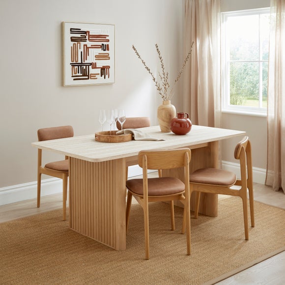 Lucin 6 Seater Rectangle Dining Table