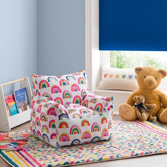 Kids Rainbow Bean Bag Chair